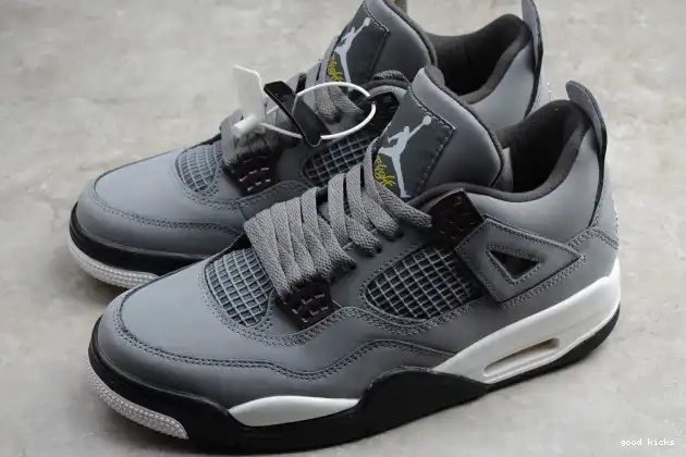Rep (2019) Air Grey Retro Jordan 4 Cool 308497-007 0427